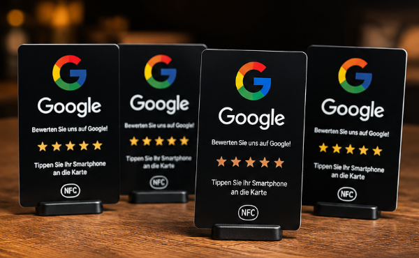 NFC Google-Bewertungsaufsteller