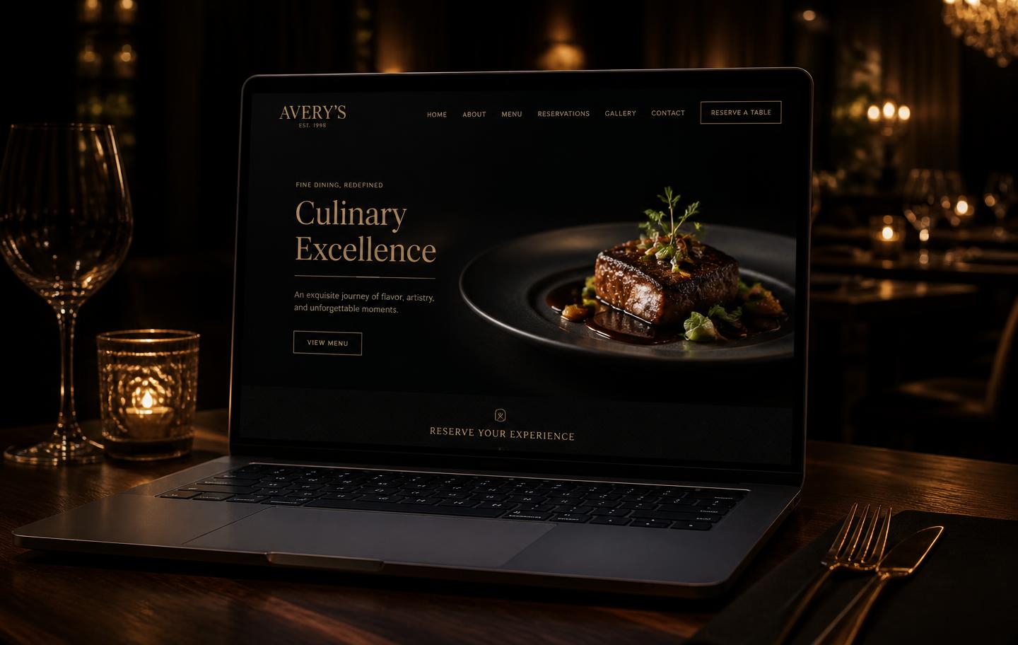 Vorschau der Restaurant & Gastronomie Demo-Website